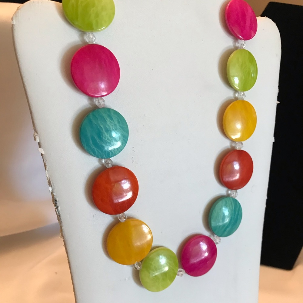 Colorful Circle Necklace